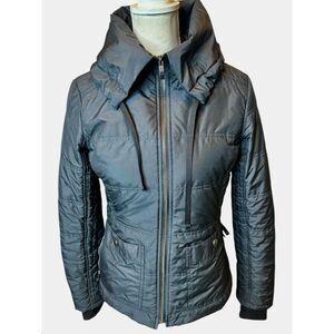 Title Nine Lightweight Quilted Full Zip Up Jacket Winter Coat Outdoors Hiking S